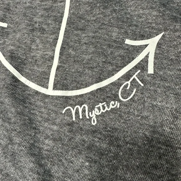 Ocean Drive Charcoal Sweatshirt - Mystic CT - Picture 3 of 6